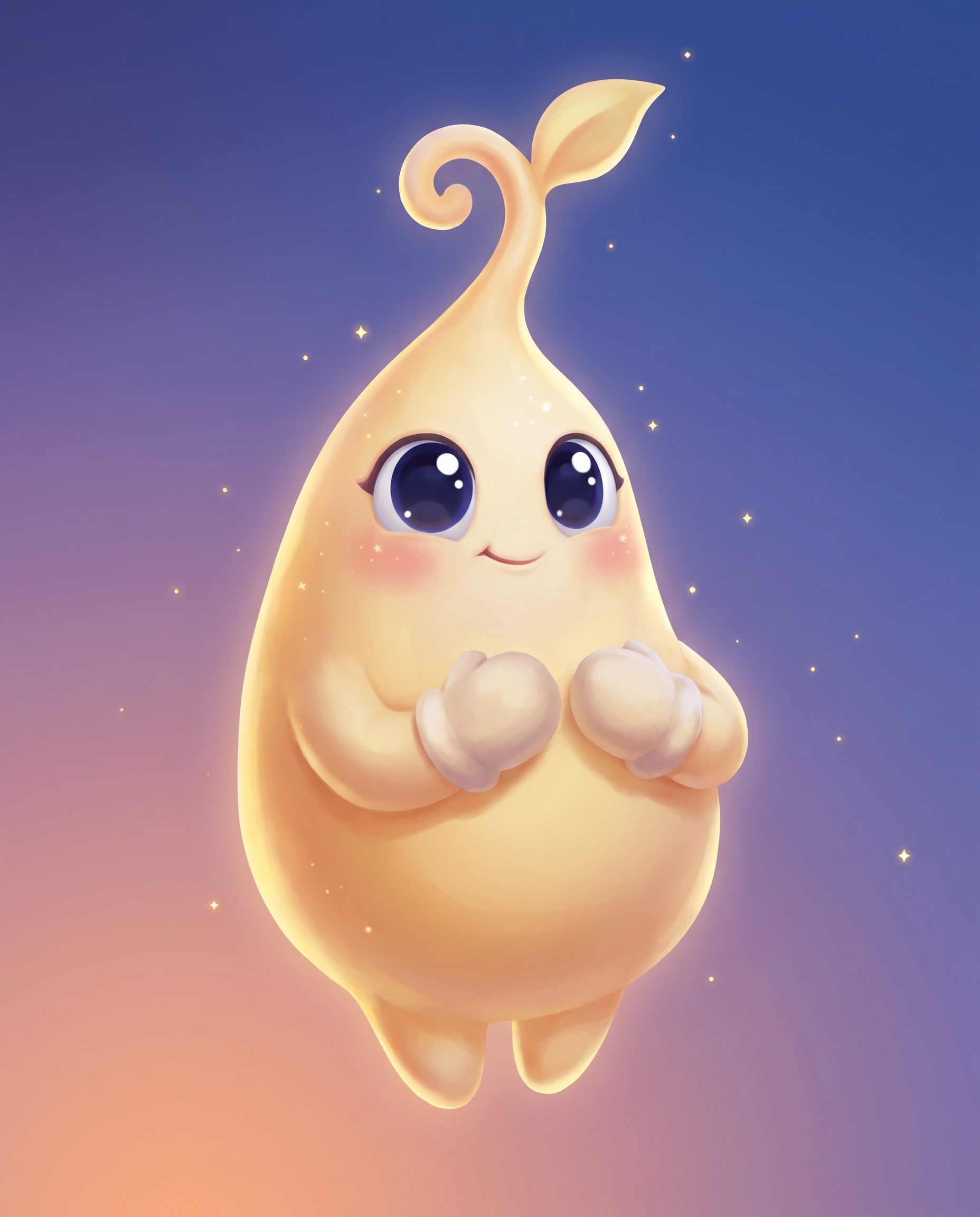Oruvi, a gentle golden glow guide